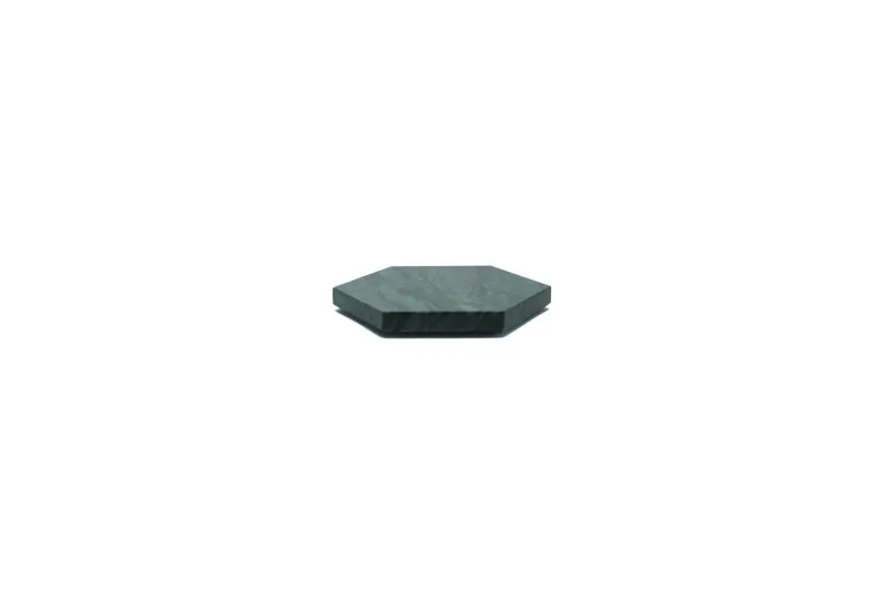 Sale Pamono Hexagonal Green Marble Coasters, Set of 2