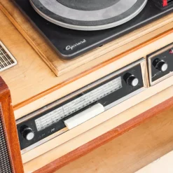 Pamono Hi -Fi Stereoletta Radio and Valves Amplifier by Roselson, Spain, 1960s><noscript><img width=