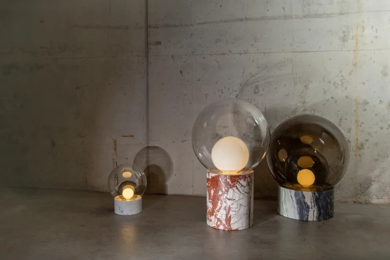 New Pamono High Boule Lamp by Sebastian Herkner for Pulpo