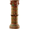 Hot Pamono Historical Pedestal with Lion Decor from Zsolnay, 1890s