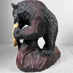 Discount Pamono Hokkaido Artist, Kibori Kuma Bear, Japan, 1960s, Wood