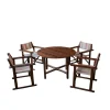 Outlet Pamono Hollywood Outdoor Garden Set by Carlo Hauner for Reguitti, Italy, 1970s, Set of 5