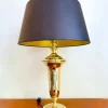 Pamono Hollywood Regency Brass Table Lamp from Krisna, 1970s> Table Lamps