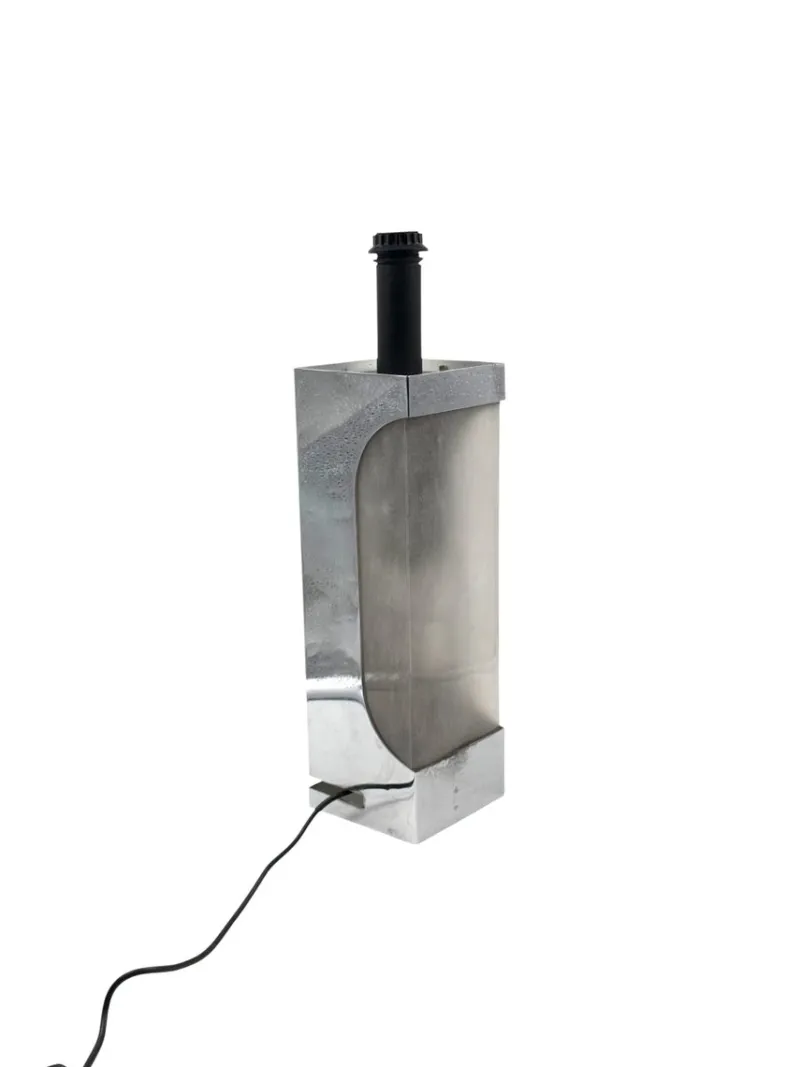 Pamono Hollywood Regency Chromed Table Lamp Base from Luci, Milan, Italy, 1970s> Table Lamps
