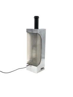 Pamono Hollywood Regency Chromed Table Lamp Base from Luci, Milan, Italy, 1970s><noscript><img width=