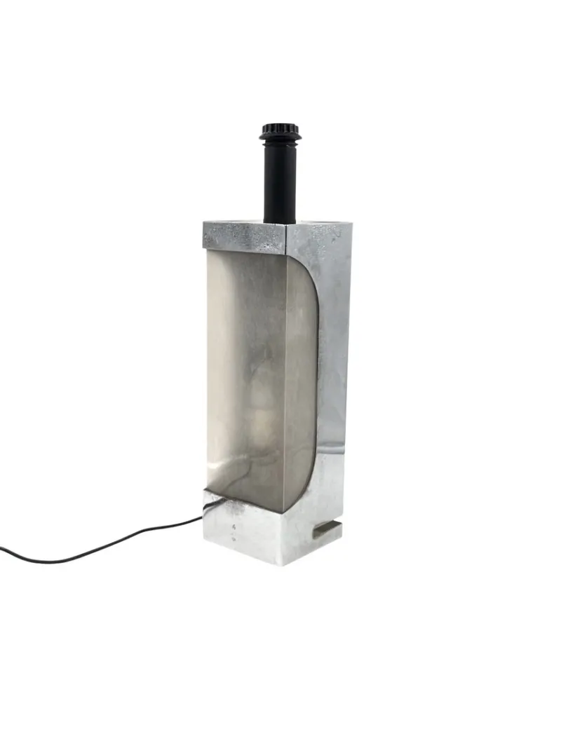 Pamono Hollywood Regency Chromed Table Lamp Base from Luci, Milan, Italy, 1970s> Table Lamps