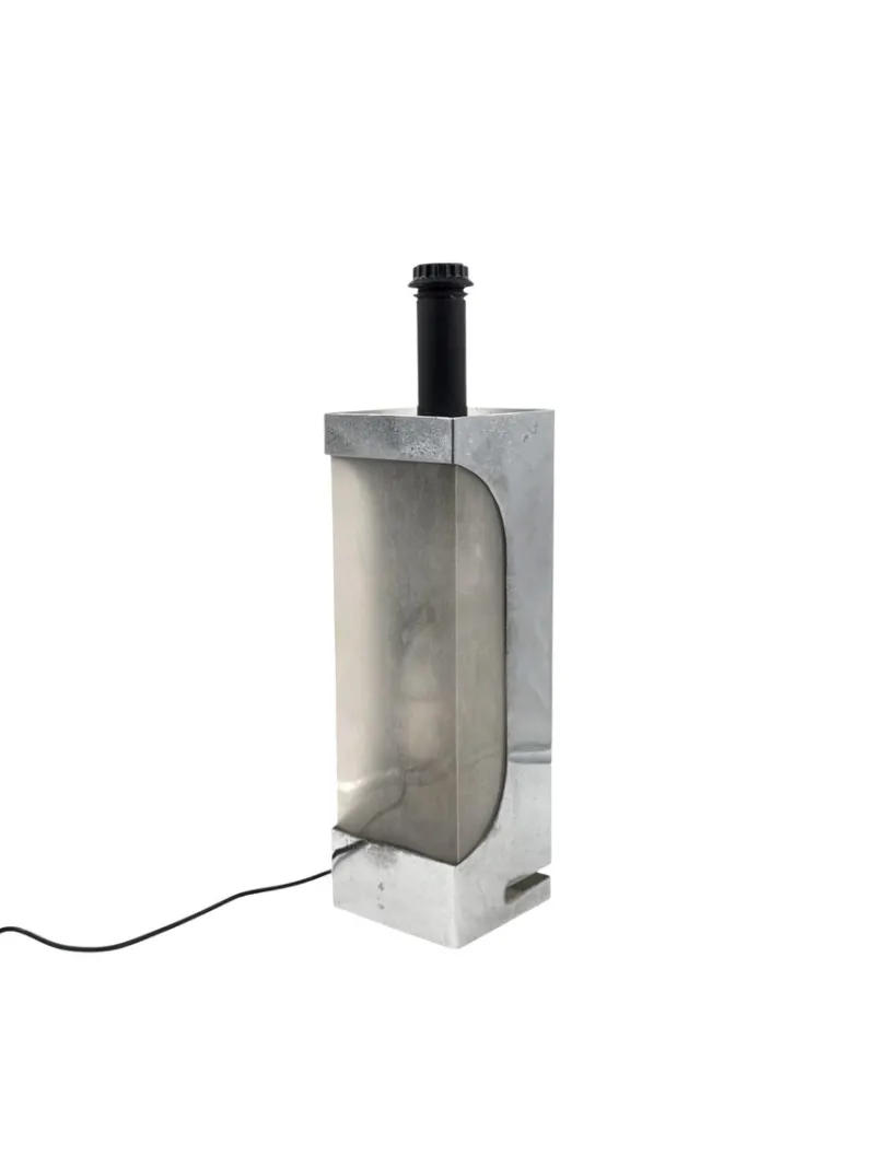 Pamono Hollywood Regency Chromed Table Lamp Base from Luci, Milan, Italy, 1970s> Table Lamps
