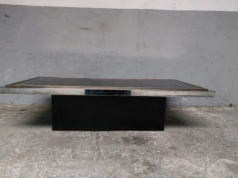 Pamono Hollywood Regency Coffee Table by Roger Vanhevel> Coffee & Side Tables