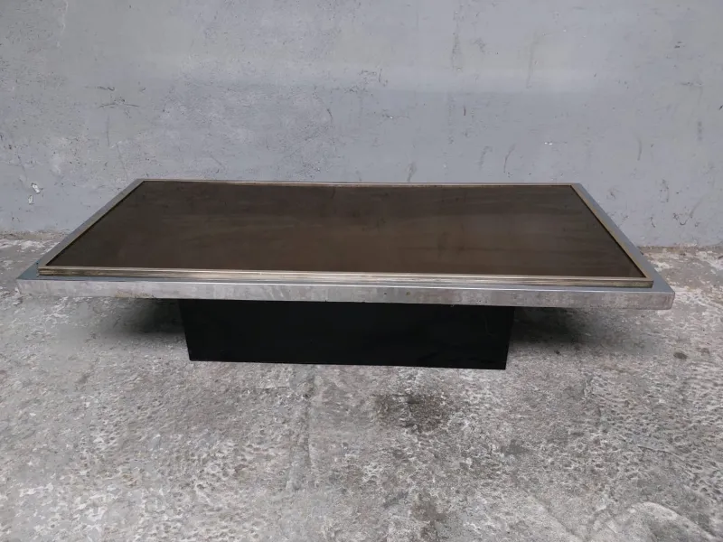 Pamono Hollywood Regency Coffee Table by Roger Vanhevel> Coffee & Side Tables