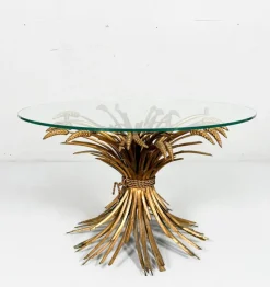 Pamono Hollywood Regency Coffee Table by Hans Kögl, Germany, 1970s> Coffee & Side Tables