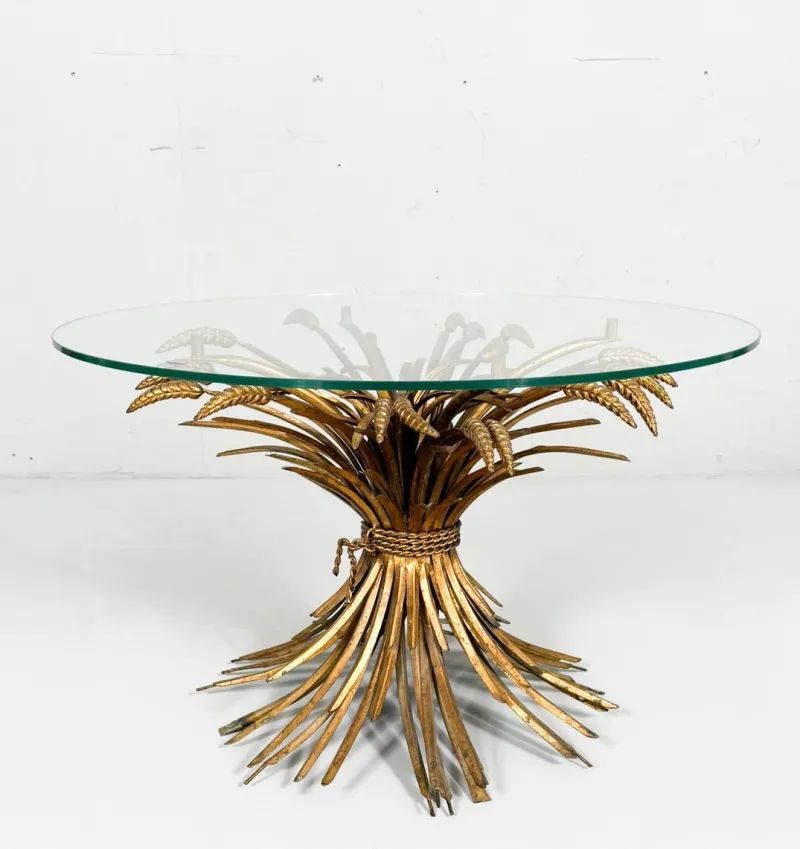 Pamono Hollywood Regency Coffee Table by Hans Kögl, Germany, 1970s> Coffee & Side Tables