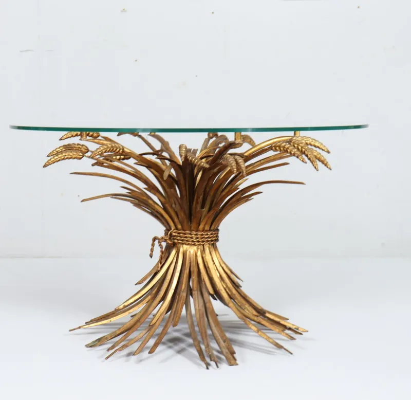Pamono Hollywood Regency Coffee Table by Hans Kögl, Germany, 1970s> Coffee & Side Tables