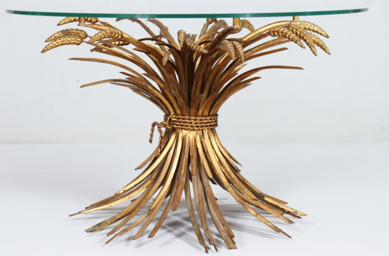 Pamono Hollywood Regency Coffee Table by Hans Kögl, Germany, 1970s> Coffee & Side Tables