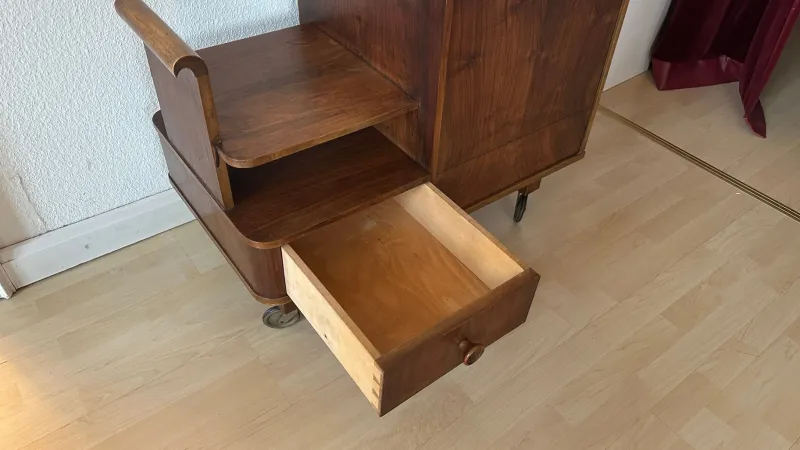Pamono Home Bar Cart, 1950s> Serving Bar Carts & Trolleys