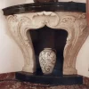 Online Pamono Honey Onyx Fireplace, Belgium, 1940s