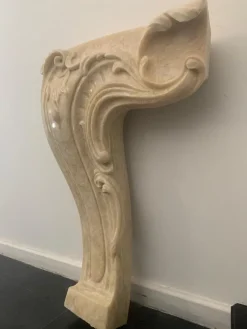 Online Pamono Honey Onyx Fireplace, Belgium, 1940s