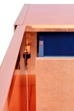 Pamono Honeycomb Blue Sideboard by Royal Stranger><noscript><img width=