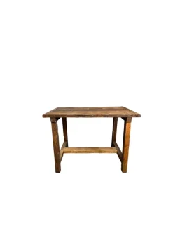 Pamono Hornbeam Wood Worktable, 1890s><noscript><img width=