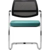 Online Pamono Host Net Chair in Chromed Metal and Mesh by Quinti Sedute