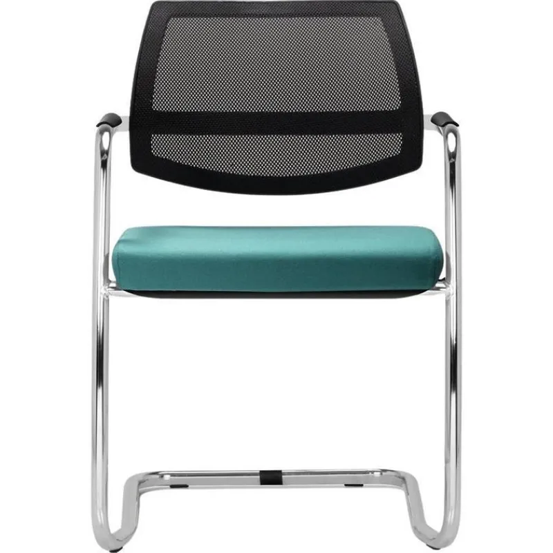 Online Pamono Host Net Chair in Chromed Metal and Mesh by Quinti Sedute