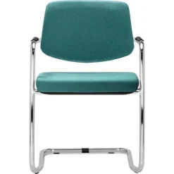 Outlet Pamono Host Visitor Chair in Chromed Metal by Quinti Sedute