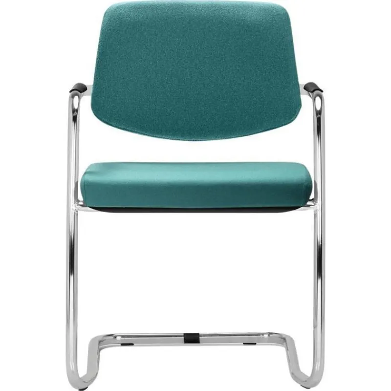 Outlet Pamono Host Visitor Chair in Chromed Metal by Quinti Sedute