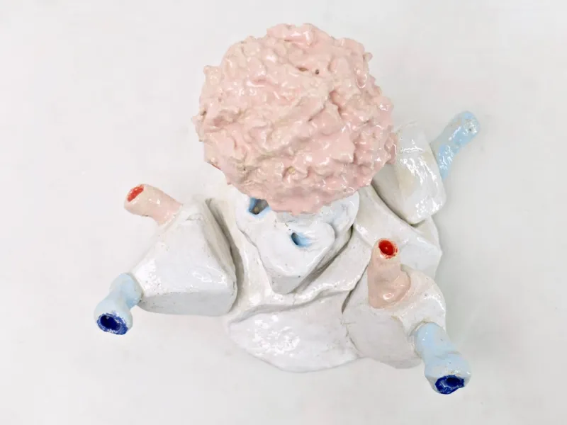 Outlet Pamono Hubert Sandmann, 4 Piece Object, 2023, Ceramic, Set of 4