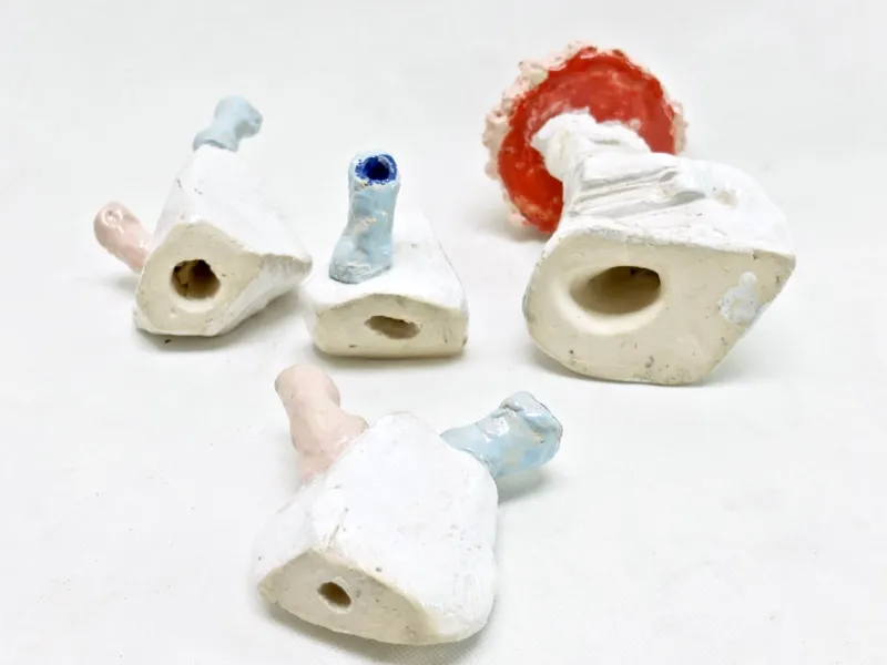 Outlet Pamono Hubert Sandmann, 4 Piece Object, 2023, Ceramic, Set of 4