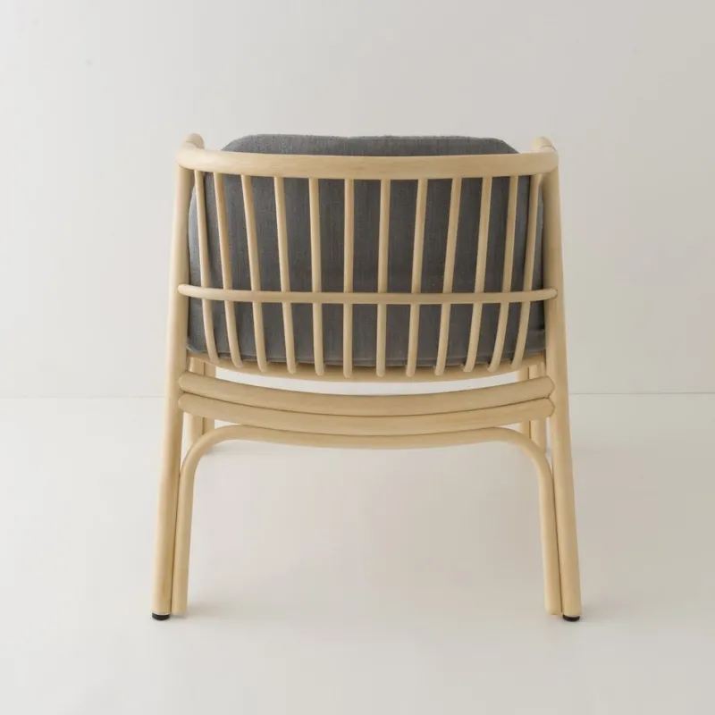 Hot Pamono Hublot Rattan Armchair in Mood Grey by Guillaume Delvigne