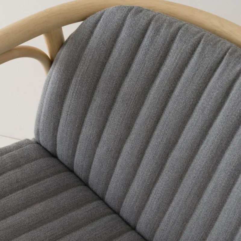 Hot Pamono Hublot Rattan Armchair in Mood Grey by Guillaume Delvigne