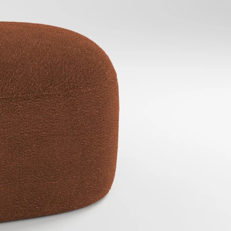 Pamono Hug Modular Sofa in Boucle Orange by Ferrianisbolgi, Set of 2> Seating