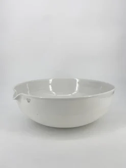 Pamono Huge Porcelain Laboratory Basin from Haldenwanger Berlin, Germany, 1950s> Bowls