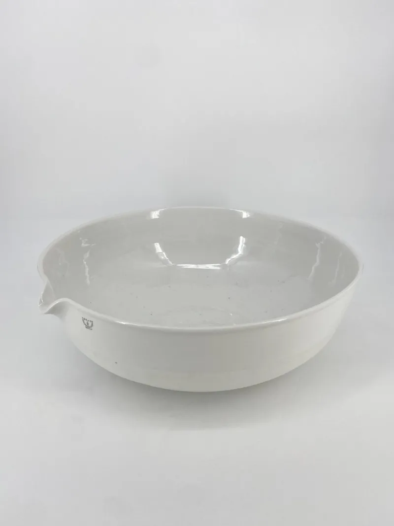 Pamono Huge Porcelain Laboratory Basin from Haldenwanger Berlin, Germany, 1950s> Bowls