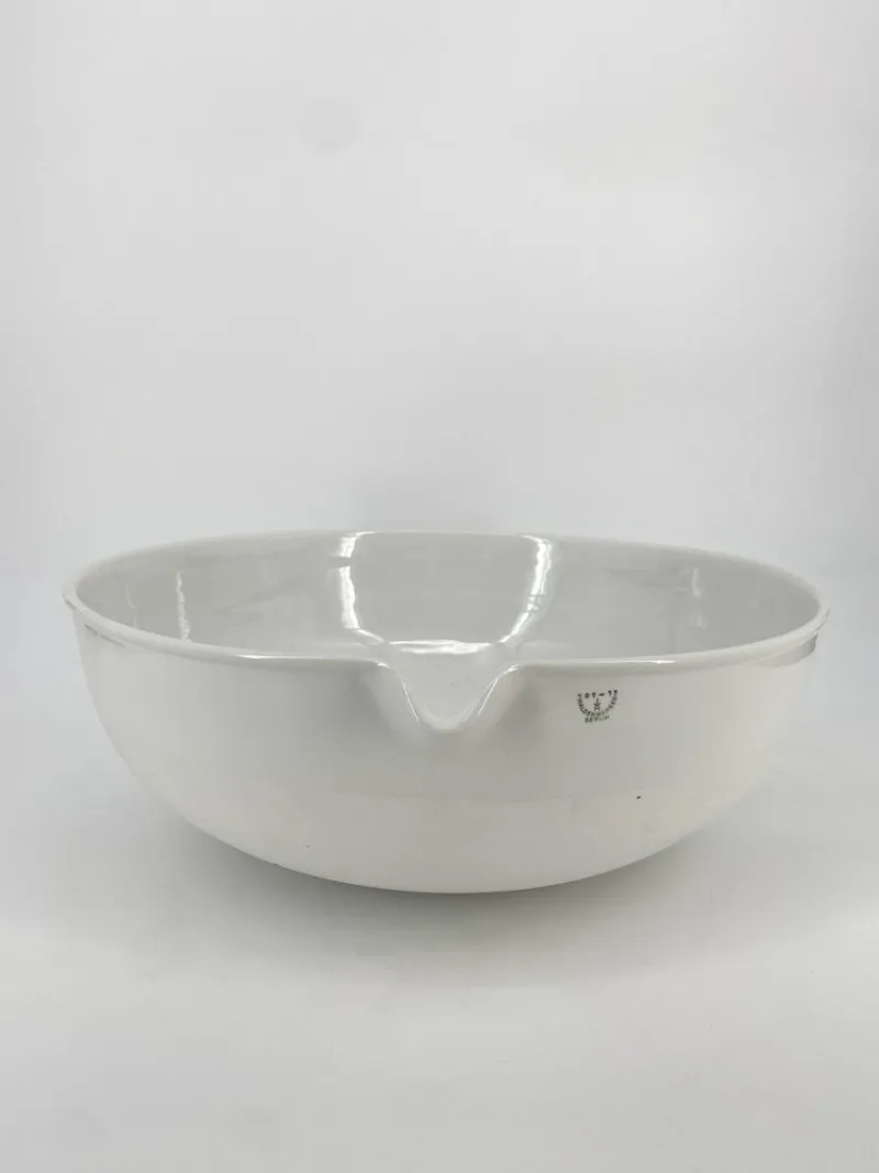Pamono Huge Porcelain Laboratory Basin from Haldenwanger Berlin, Germany, 1950s> Bowls