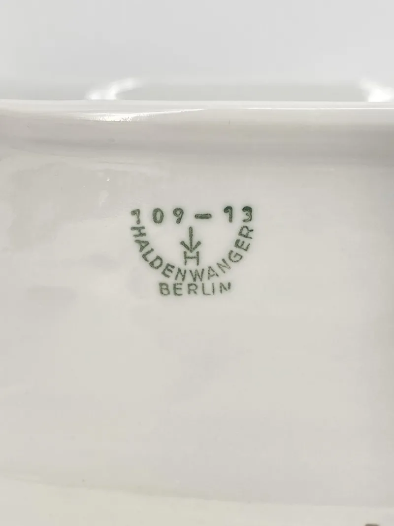 Pamono Huge Porcelain Laboratory Basin from Haldenwanger Berlin, Germany, 1950s> Bowls
