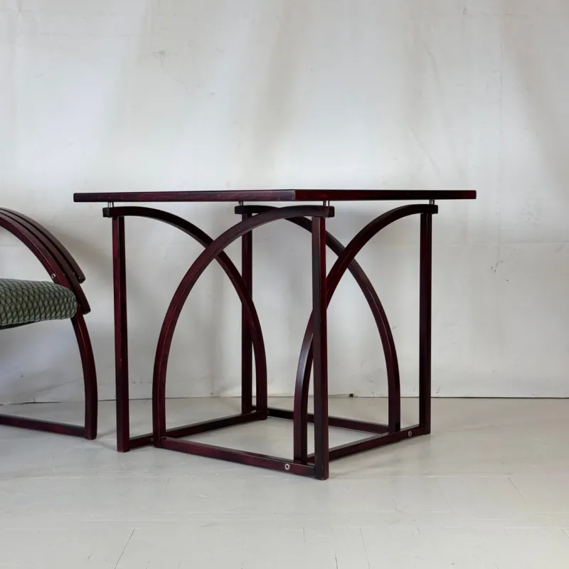 Pamono Hungarian Postmodern Living Room Set, 1970s, Set of 4> Living Room Sets