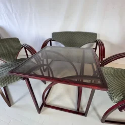 Pamono Hungarian Postmodern Living Room Set, 1970s, Set of 4><noscript><img width=
