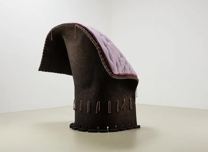 Online Pamono I Feltri Lounge Chair by Gaetano Pesce for Cassina, Italy, 1987