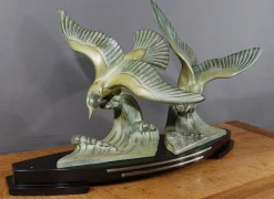 Pamono I. Rochard, Art Deco Les Mouettes, 1940, Regula> Art Deco