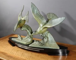 Pamono I. Rochard, Art Deco Les Mouettes, 1940, Regula><noscript><img width=