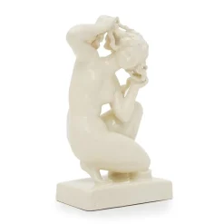 Best Pamono Icaro Rodi, Venus of Rhodes Sculpture, White Enamel Ceramic, 1930s