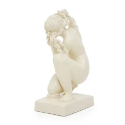 Best Pamono Icaro Rodi, Venus of Rhodes Sculpture, White Enamel Ceramic, 1930s
