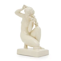 Best Pamono Icaro Rodi, Venus of Rhodes Sculpture, White Enamel Ceramic, 1930s