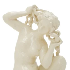 Best Pamono Icaro Rodi, Venus of Rhodes Sculpture, White Enamel Ceramic, 1930s