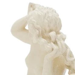 Best Pamono Icaro Rodi, Venus of Rhodes Sculpture, White Enamel Ceramic, 1930s