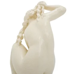 Best Pamono Icaro Rodi, Venus of Rhodes Sculpture, White Enamel Ceramic, 1930s