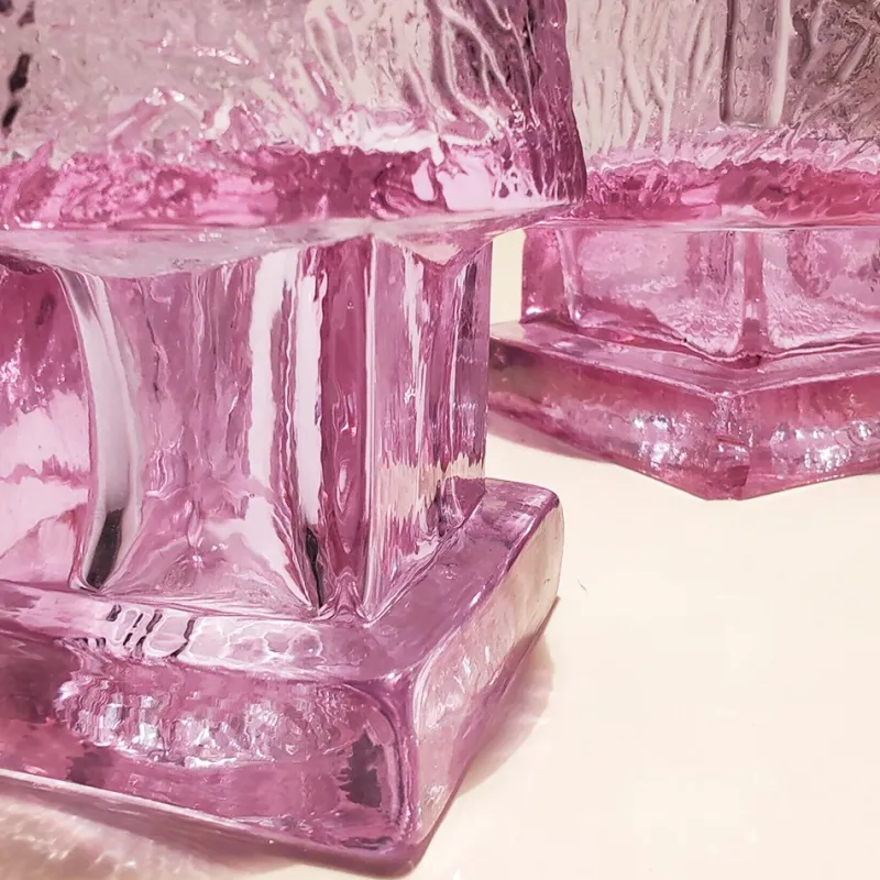 Pamono Ice Bucket and 6 Glasses in Murano Glass Alexandrite, Italy, 1960s, Set of 7> Ice Buckets & Wine Coolers
