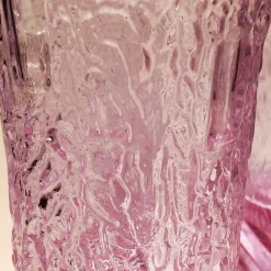Pamono Ice Bucket and 6 Glasses in Murano Glass Alexandrite, Italy, 1960s, Set of 7><noscript><img width=