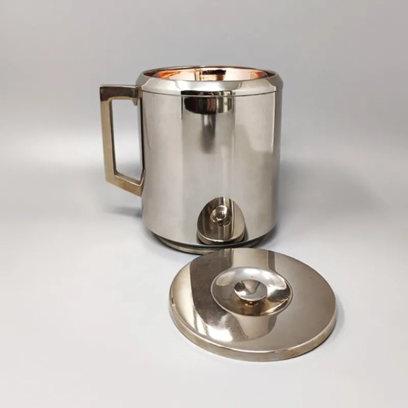 Pamono Ice Bucket by Aldo Tura for Macabo, Italy, 1960s> Ice Buckets & Wine Coolers