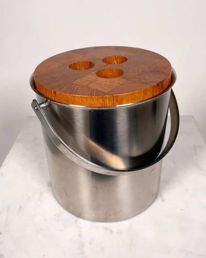 New Pamono Ice Bucket by Arne Jacobsen for Stelton, 1960s